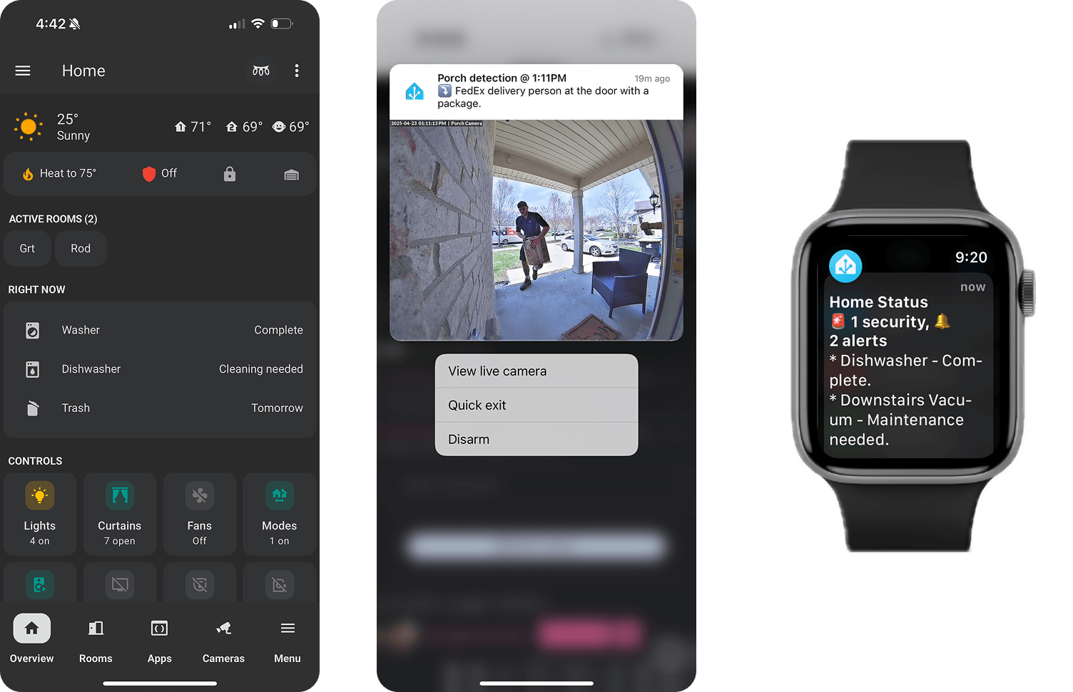 Smart home notifications framework masthead